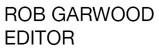 Rob Garwood – Editor Logo